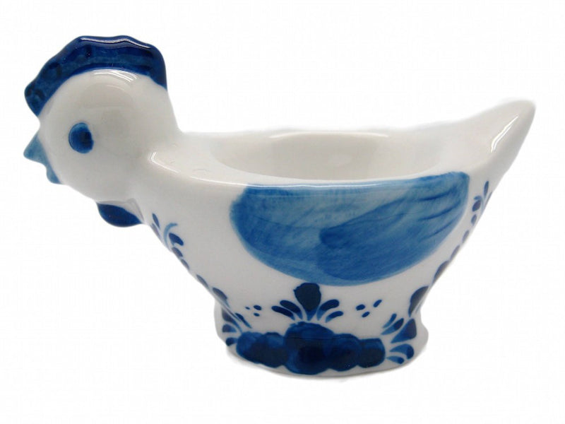 Egg Cup Holder: Delft Blue Chicken - GermanGiftOutlet.com
 - 1