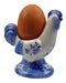 Egg Cup Holder Standing Color Ceramic Chicken - GermanGiftOutlet.com
 - 1