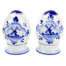 Ceramic Salt and Pepper Shakers: Egg Set - GermanGiftOutlet.com
 - 1