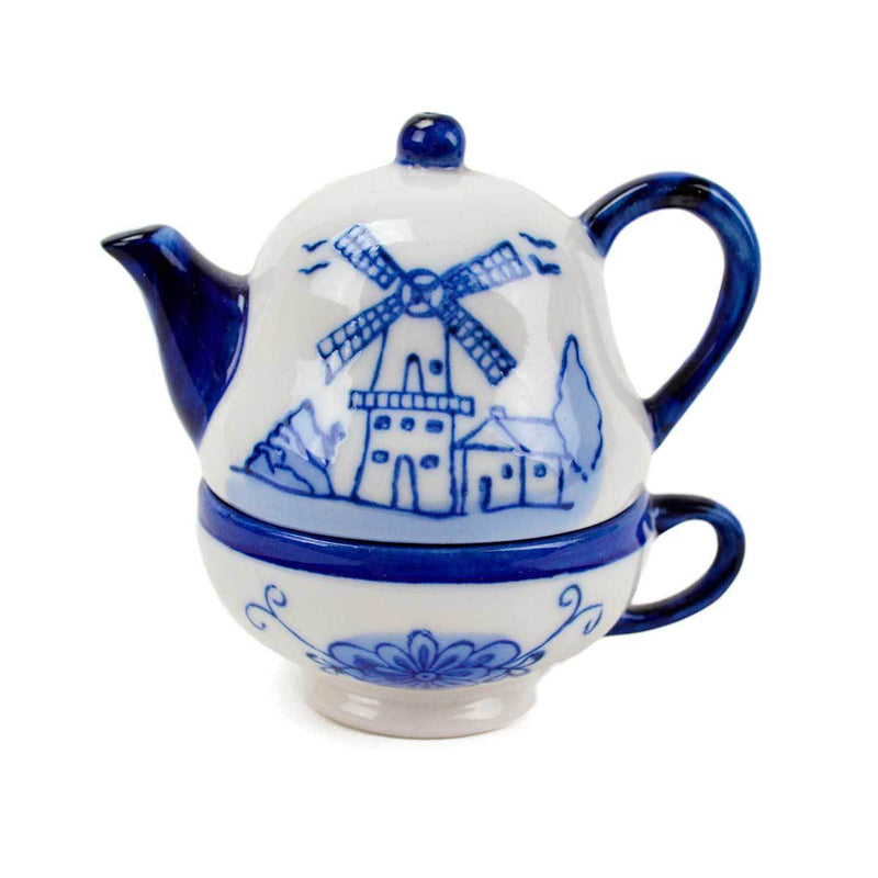 Ceramic Salt and Pepper Shakers: Tea Cup/Pot - GermanGiftOutlet.com
 - 2