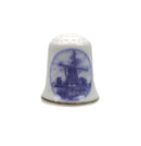 Windmill Souvenir Ceramic Thimble - GermanGiftOutlet.com
 - 1