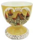 German Kitchen Village Scene Ceramic Egg Cup-CE01