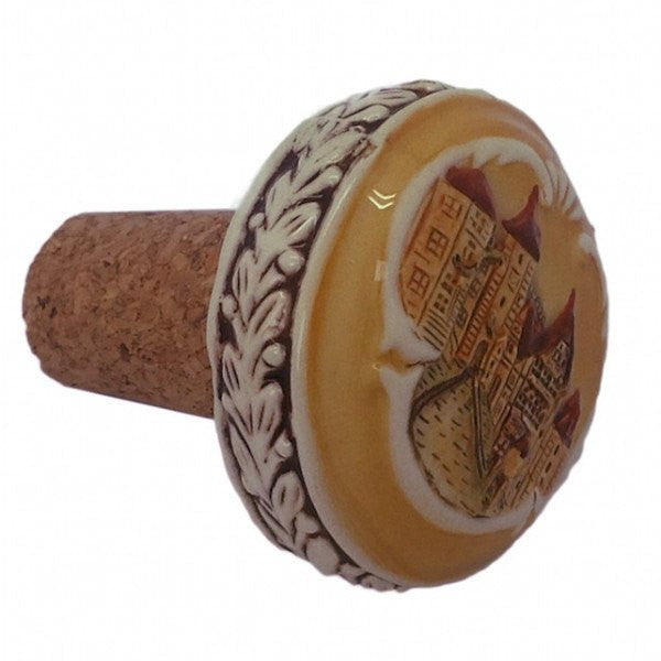 Embossed Rothenburg Wine Stopper - GermanGiftOutlet.com
