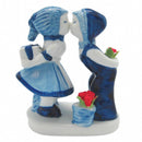 Ceramic Delft Blue Kiss with Tulips - GermanGiftOutlet.com
 - 3