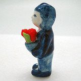 Collectible Miniature Boy with Tulips - GermanGiftOutlet.com
 - 2