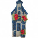 Ceramic Miniature House with Tulips - GermanGiftOutlet.com
 - 1