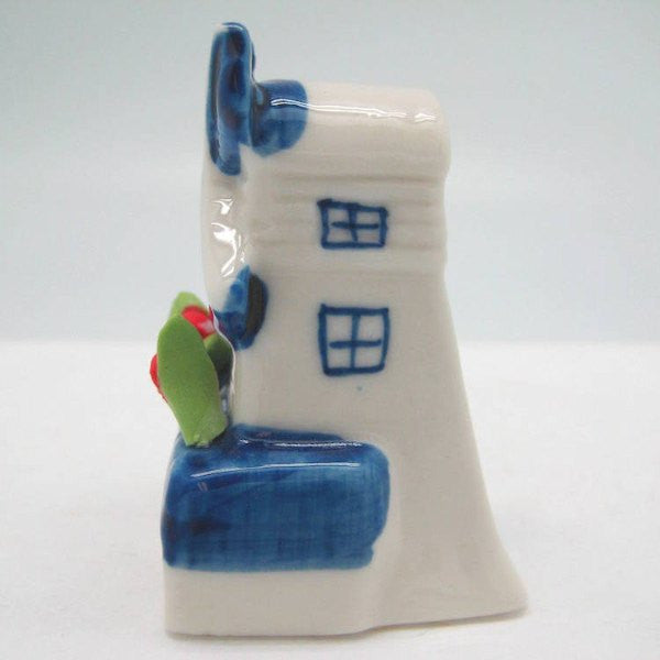 Ceramic Miniature Windmill with Tulips - GermanGiftOutlet.com
 - 2