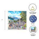 Seasons of Germany Collectors Tile Summer