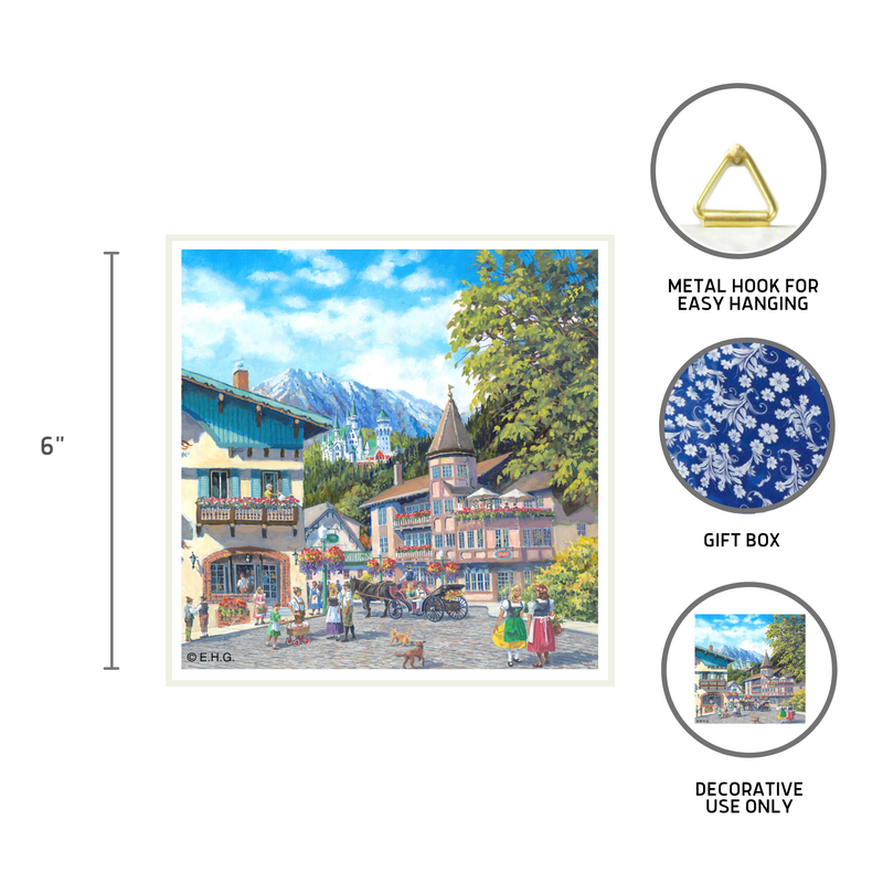 Seasons of Germany Collectors Tile Summer