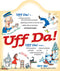 Ceramic Cheeseboard w/ Cork Backing: Uff Da - GermanGiftOutlet.com
 - 1