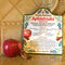 German Gift Idea Ceramic Trivet with Apfel Strudel Recipe