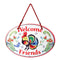 "Welcome" Rooster Decorative Door Sign-DT07