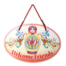 Russian Nesting Doll "Welcome" Decorative Door Sign-DT07