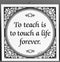 Tile Quotes: Touch Life Forever.. - GermanGiftOutlet.com
