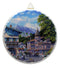 Round Ceramic Plaque: Summer - GermanGiftOutlet.com
 - 1