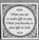 Inspirational Wall Plaque: God's Gift - GermanGiftOutlet.com
 - 1