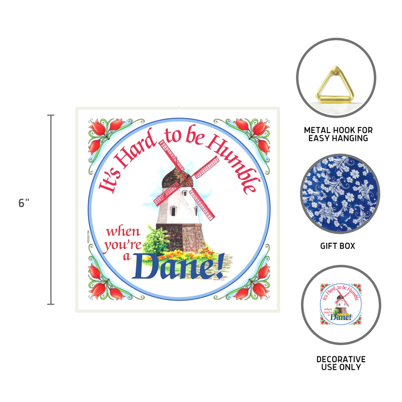 Kitchen Wall Plaques: Humble Dane