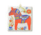 Ceramic Deluxe Plaque: Red Dala Horse - GermanGiftOutlet.com - 1