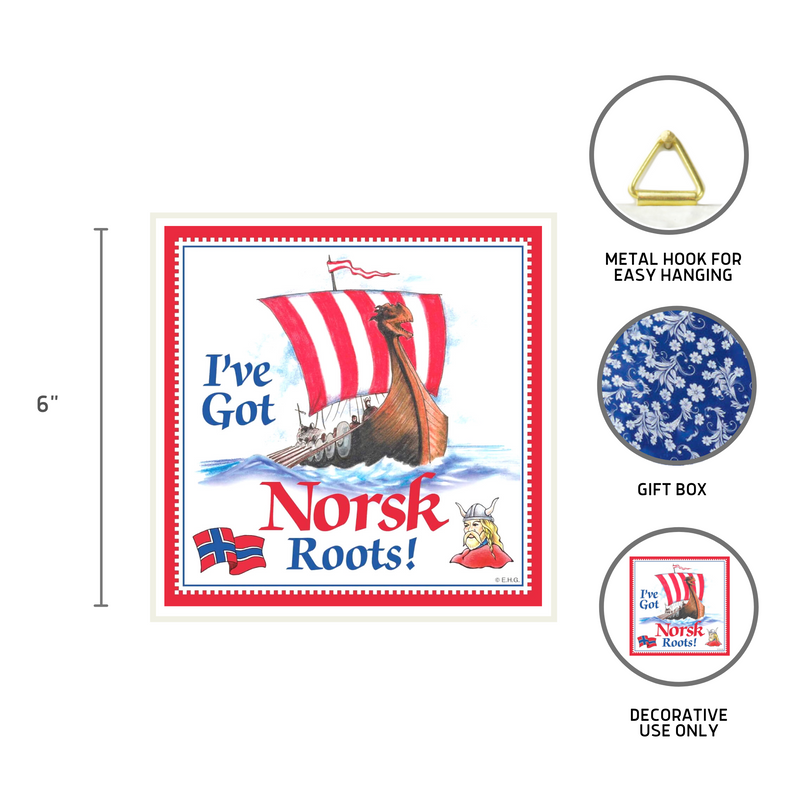 Kitchen Wall Plaques: Norsk Roots