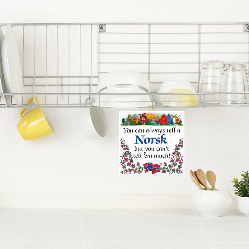 Kitchen Wall Plaques: Tell A Norsk