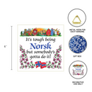 Kitchen Wall Plaques: Tough Being Norsk