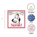 Kitchen Wall Plaques: Happily Married Norsk