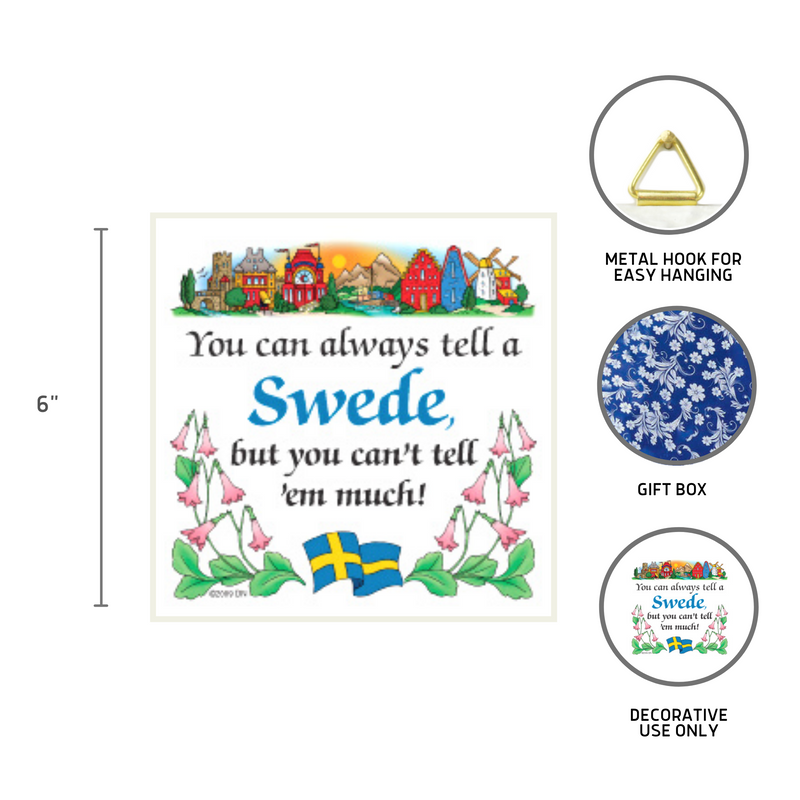 Kitchen Wall Plaques: Tell A Swede