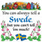 Kitchen Wall Plaques: Tell A Swede