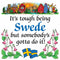 Kitchen Wall Plaques: Tough Being Swedish