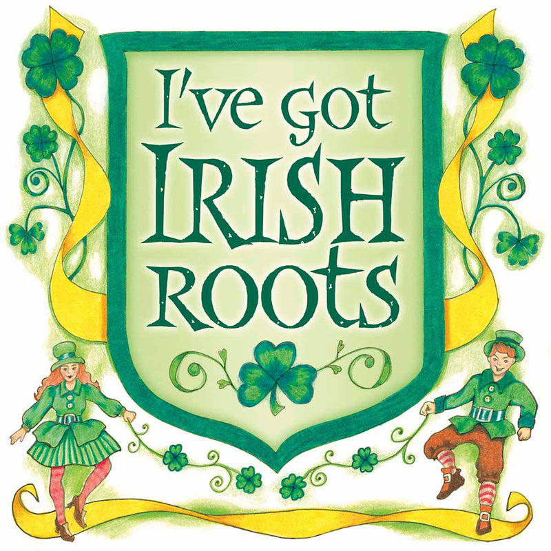 Irish Gift Idea Wall Plaque: Irish Roots