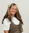 Bridal Flower Hair Clip: Edelweiss - GermanGiftOutlet.com
 - 3