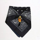 Tie Shoe Blue Handkerchief Bandanna - GermanGiftOutlet.com
 - 1