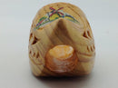 Napkin Ring Holder Wooden Shoe Carved Trim - GermanGiftOutlet.com
 - 2