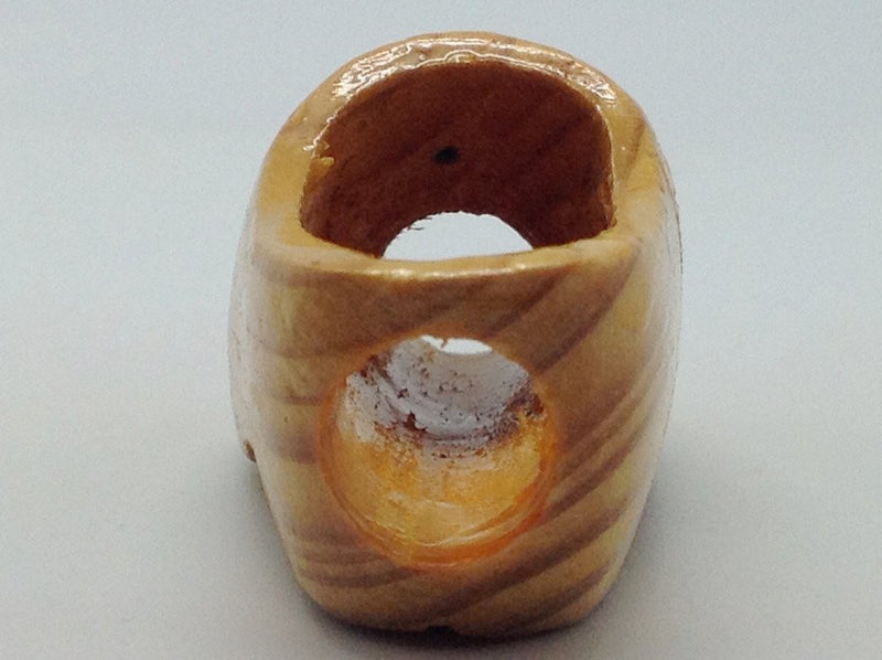 Napkin Ring Holder Wooden Shoe Carved Trim - GermanGiftOutlet.com
 - 6