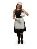 "Maid Costume" White Lace Headband and Small Lace Apron Costume Set - GermanGiftOutlet.com
 - 1