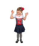 Mini Red Bavarian Felt Hat Oktoberfest Costume Idea - GermanGiftOutlet.com