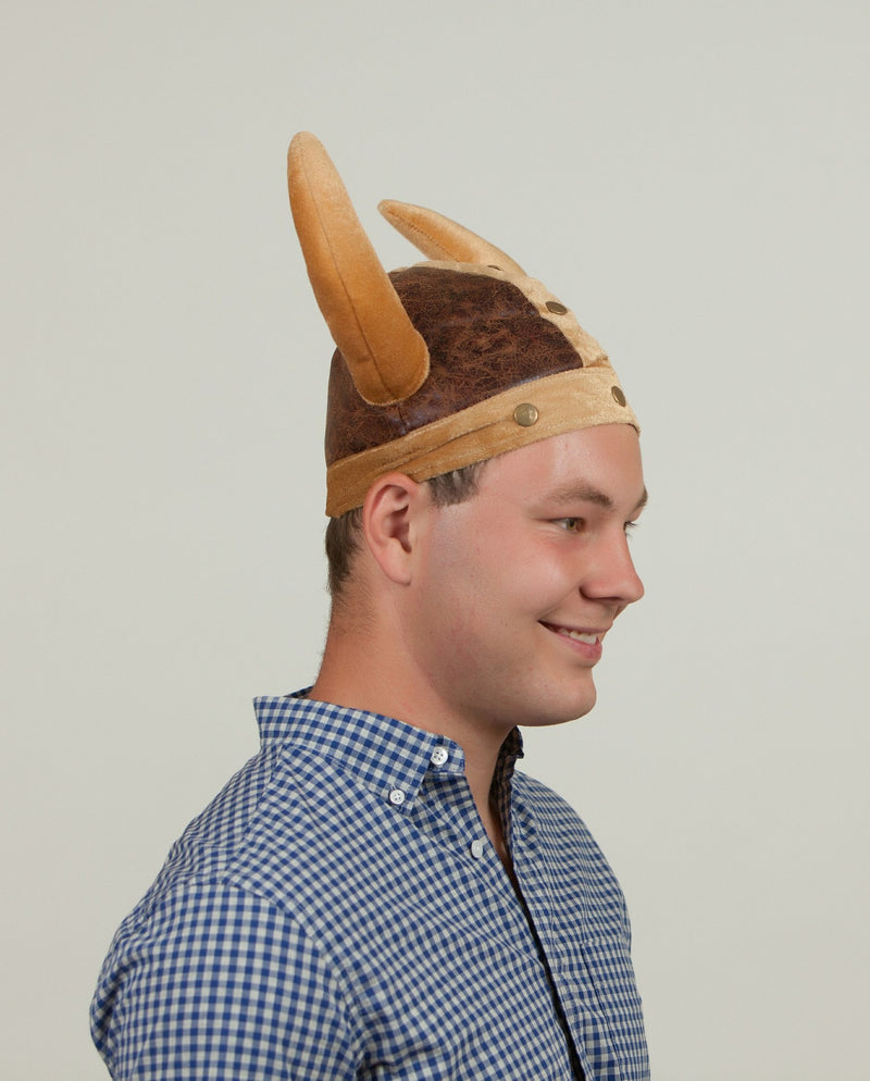 Viking Hat: Brown Cloth - GermanGiftOutlet.com
 - 4
