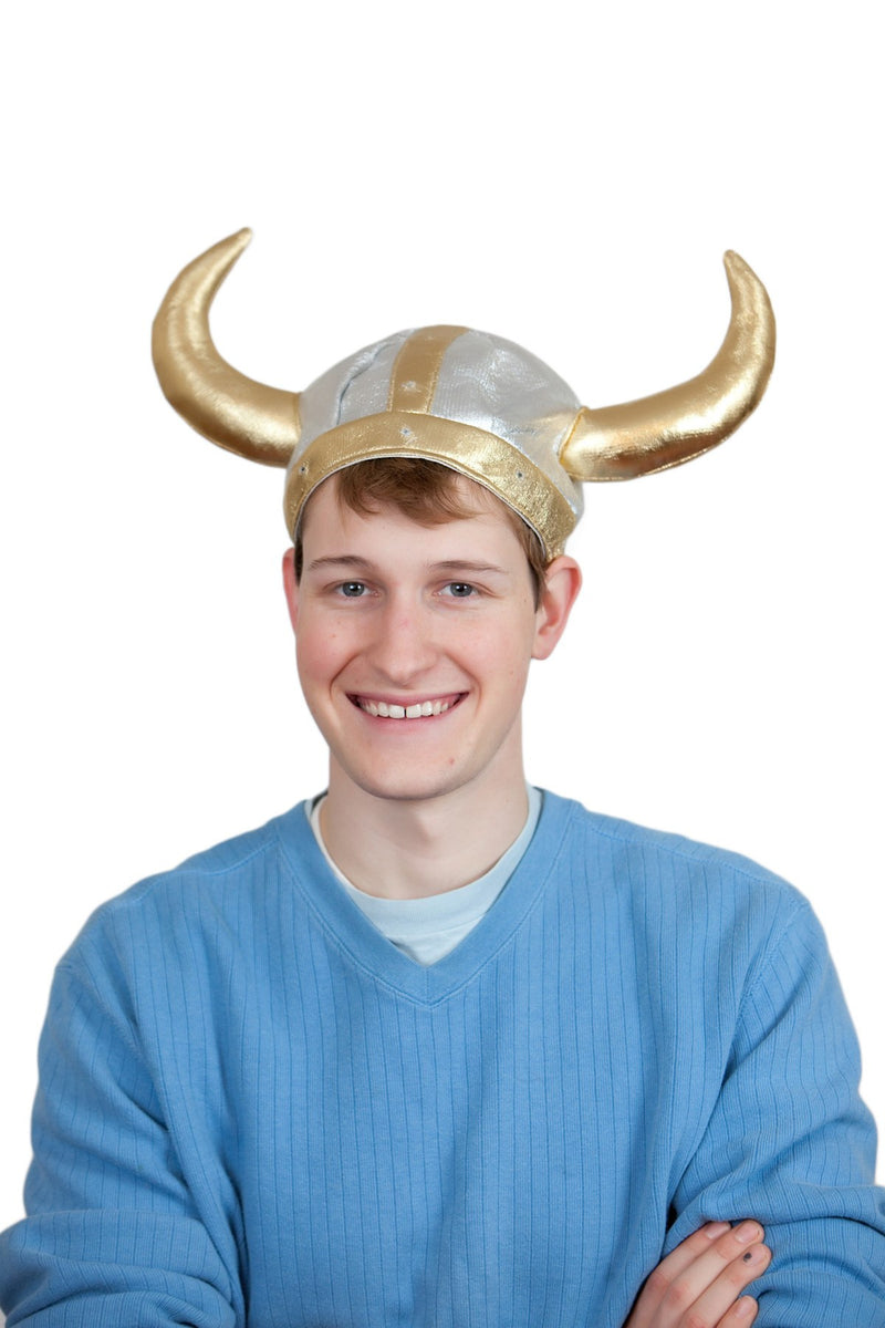 Viking Costume Hat: Silver - GermanGiftOutlet.com
 - 4