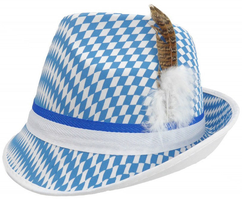 Oktoberfest Hat Bavarian Checkered - GermanGiftOutlet.com
 - 1