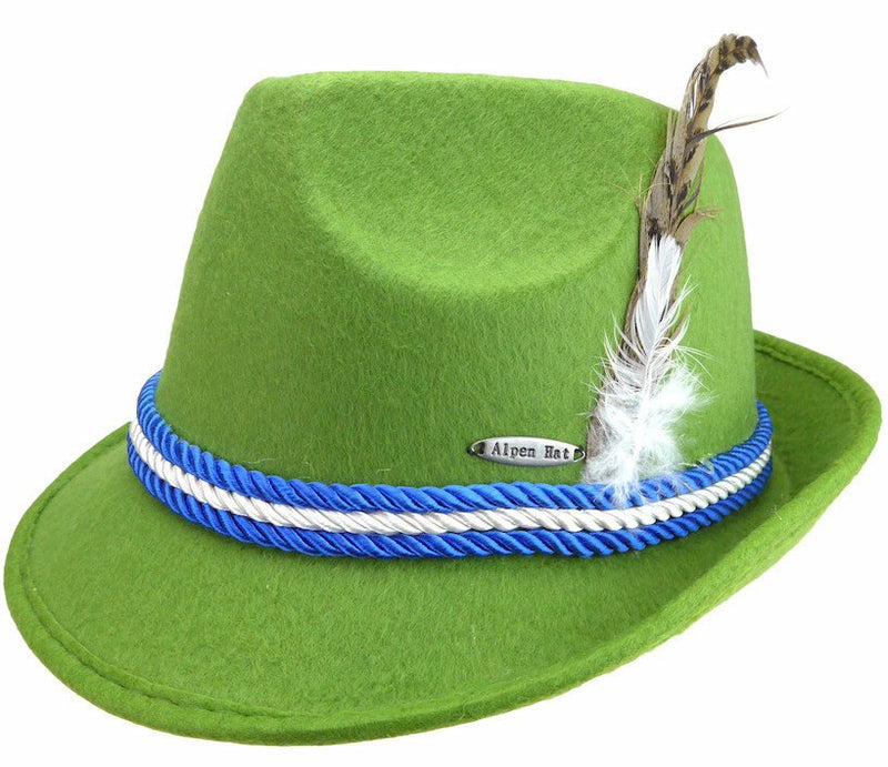 Oktoberfest Felt Fedora Mint - GermanGiftOutlet.com
 - 1