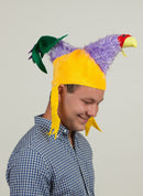 Oktoberfest Colorful Rooster Hat - GermanGiftOutlet.com
 - 3