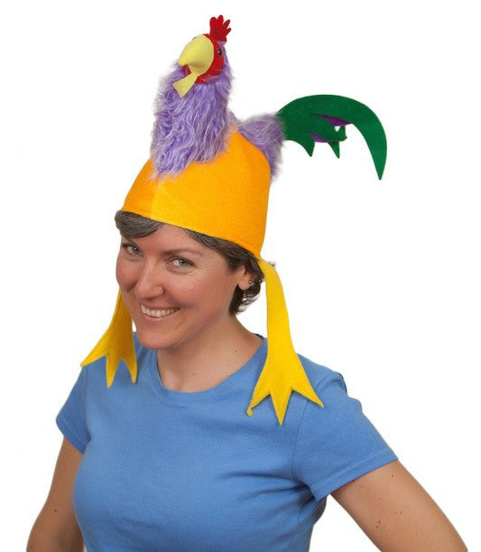 Oktoberfest Colorful Rooster Hat - GermanGiftOutlet.com
 - 1