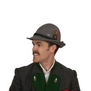 German Bavarian Style Gray 100% Wool Hat - GermanGiftOutlet.com
 - 3