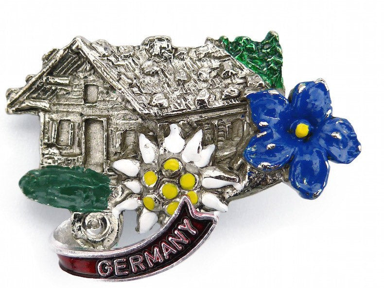 German Hat Pin: Alpine Haus - GermanGiftOutlet.com
 - 1