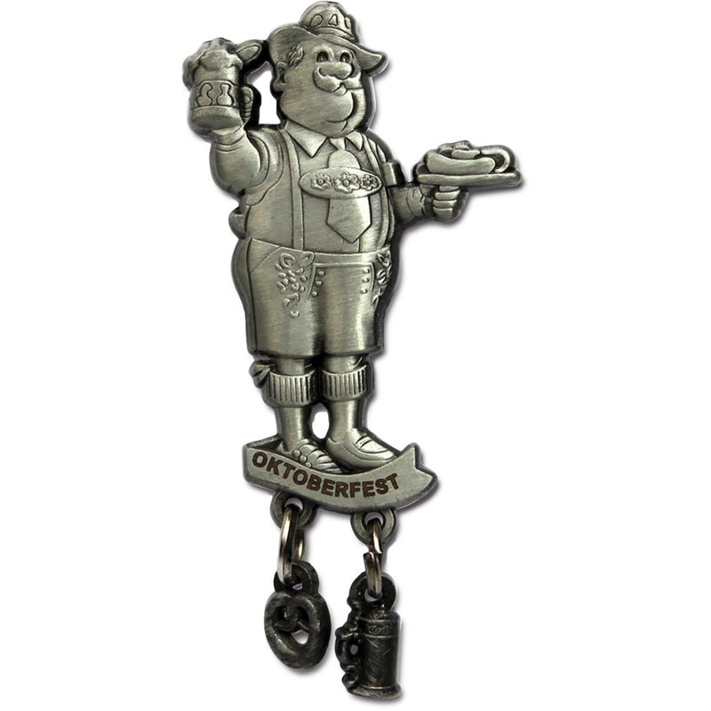 Oktoberfest Man Metal Hat Pin for German Hat