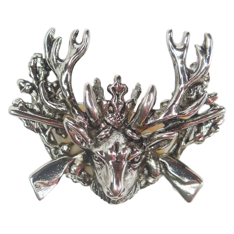 German Hunting Collectible Hat Pin with Stag  Rifles