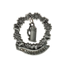Oktoberfest Beer Stein Medallion Hat Pin for German Hat