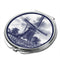 Scenic Dutch Windmill Compact Mirror made of Metal - GermanGiftOutlet.com