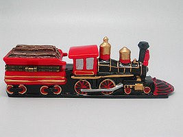 Train Collectibles American Wooden Train Hinge Box - GermanGiftOutlet.com
 - 2