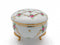 Vintage Victorian Antique Round Jewelry Box Desert Rose - GermanGiftOutlet.com
 - 1